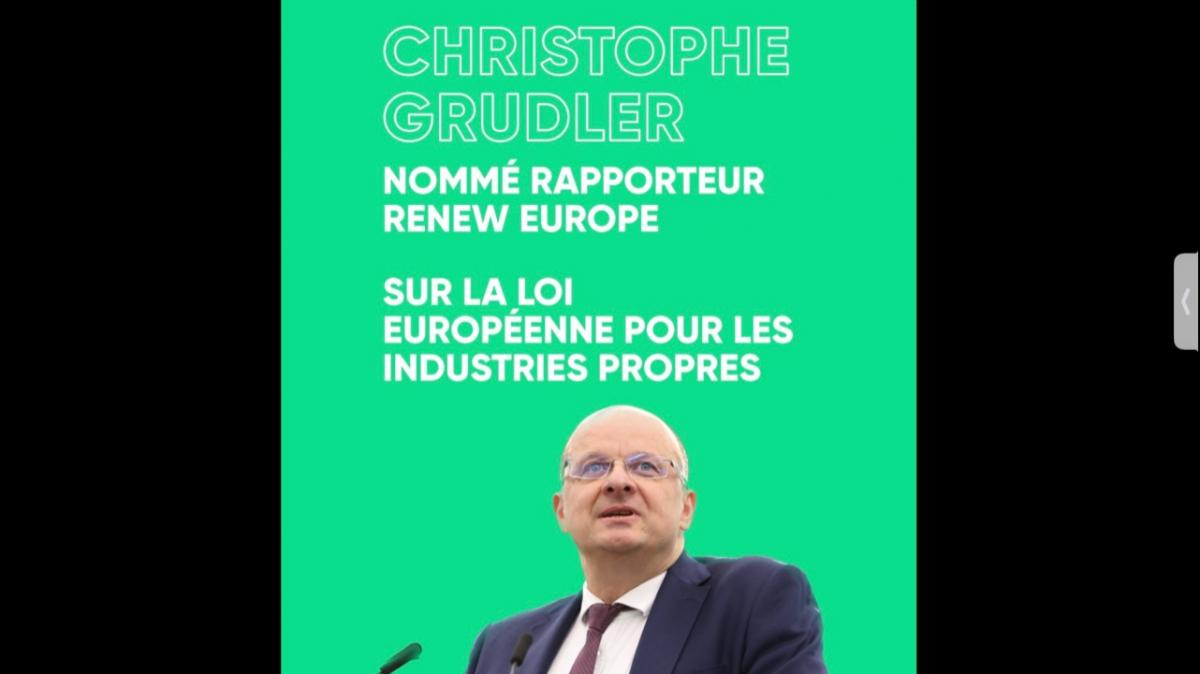 Christophe Grudler député européen 